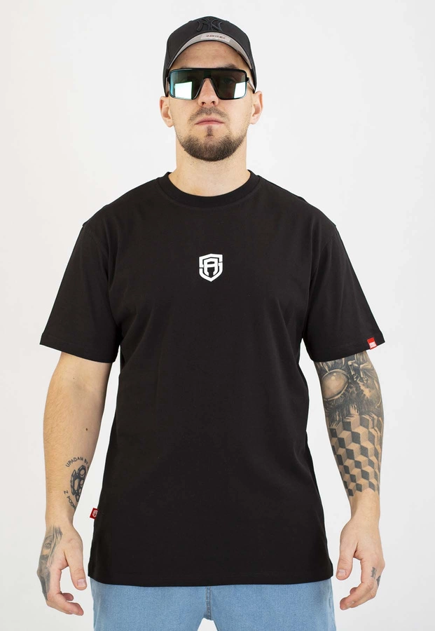 T-shirt Street Autonomy Logo Fuck czarny