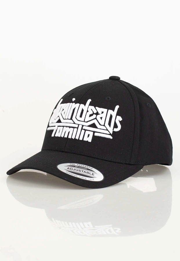 Czapka Snapback Flat Brain Dead Familia Viking czarna