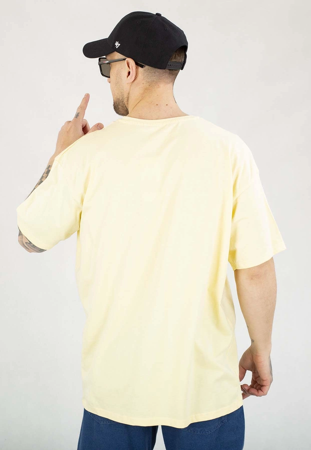 T-shirt 4F M2132 jasno żółty