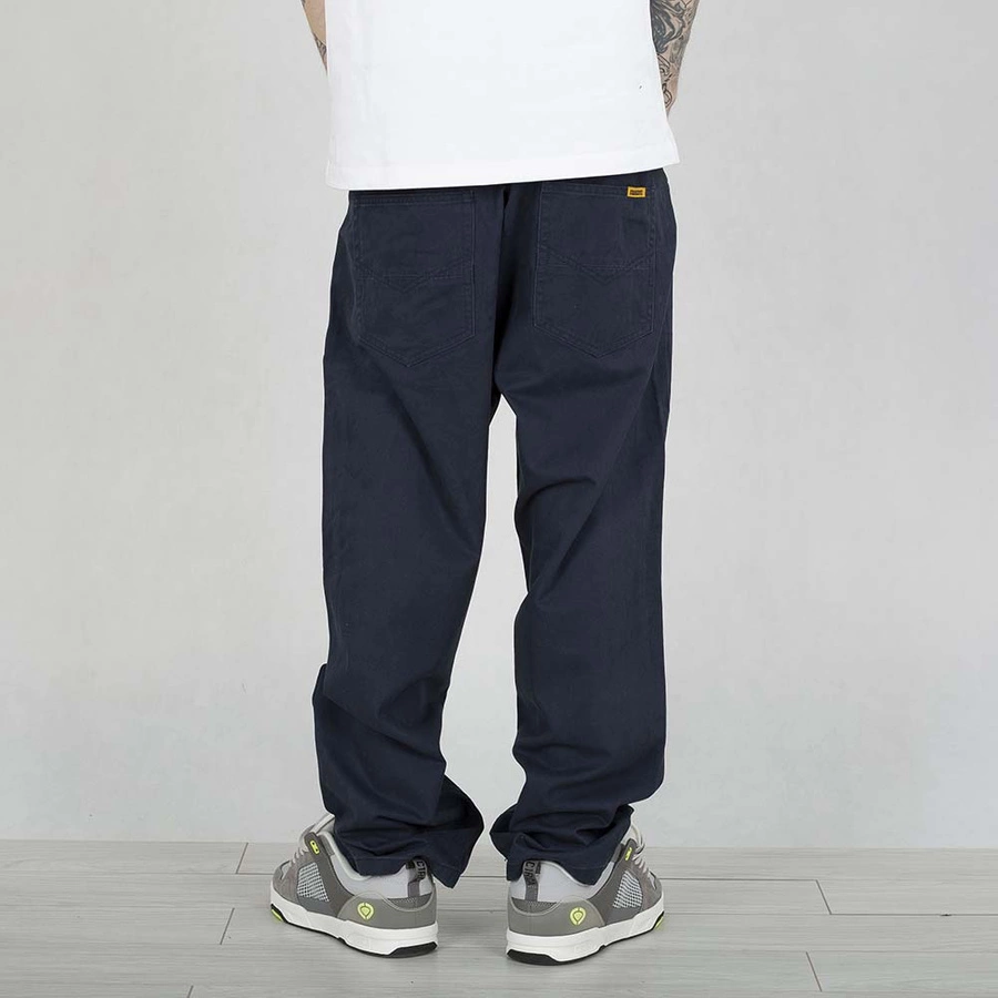 Spodnie Mass Pants Baggy Fit Slang granatowe