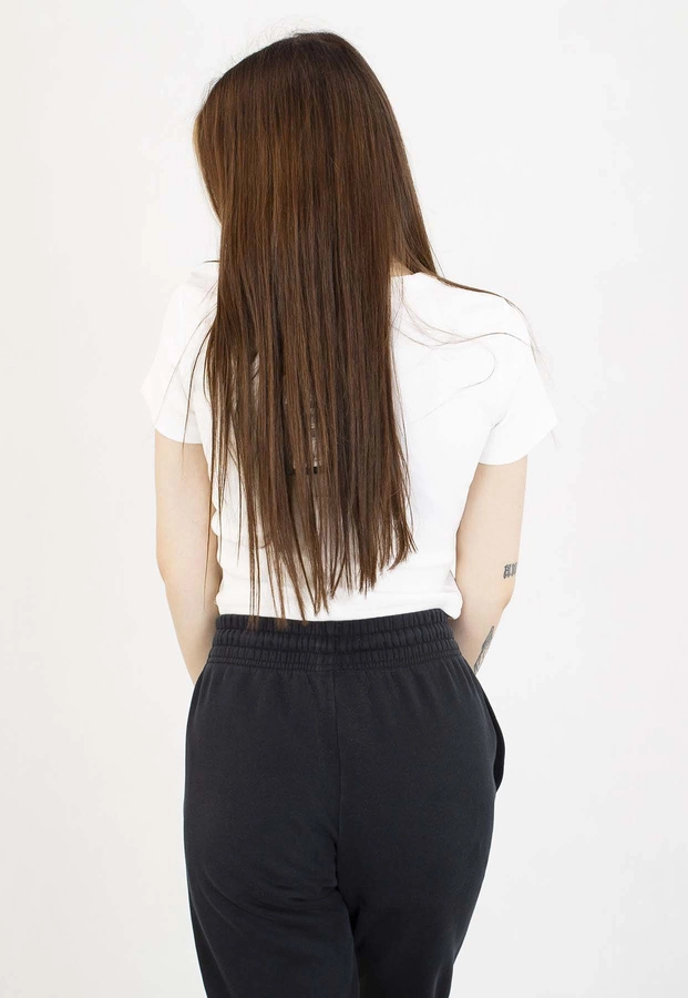 T-Shirt Pit Bull Rib Cropped 300 White