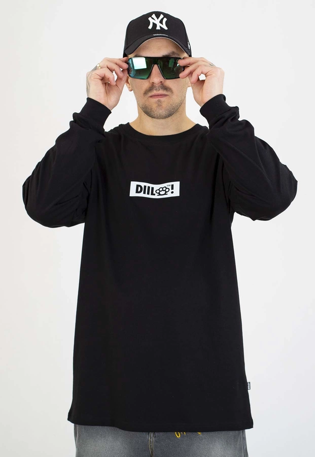 Longsleeve Diil Kastet czarny