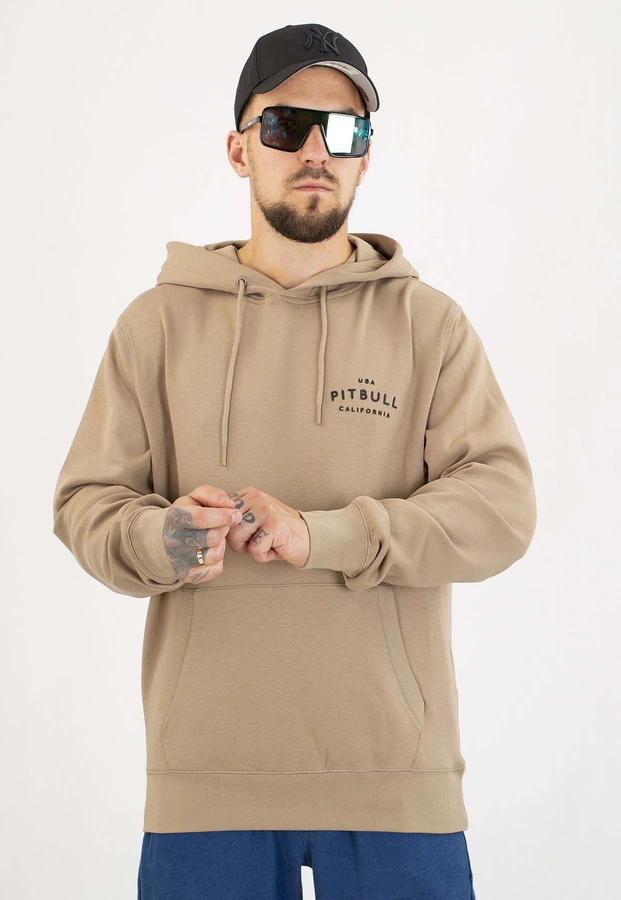 Bluza Pit Bull Z Kapturem Sampson pale sand