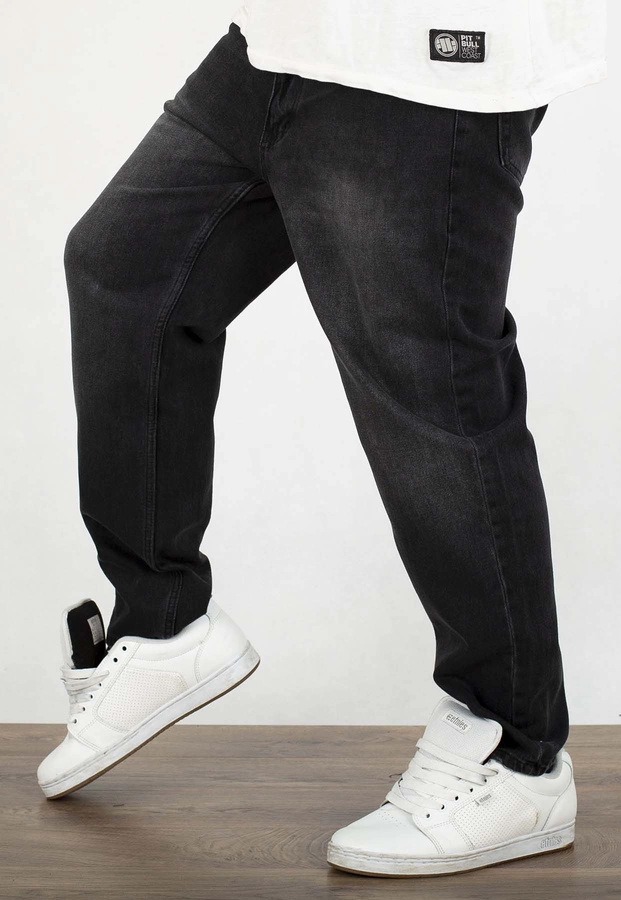 Spodnie Jigga Wear Carrot Crown Black jeans