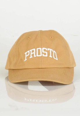 Czapka Baseball Prosto May beżowa