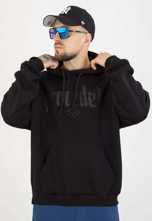 Bluza Chada Z Kapturem Oversize Proceder 1312 czarna