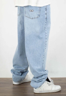 Spodnie Lucky Dice Baggy Small Dice jasno niebieski jeans