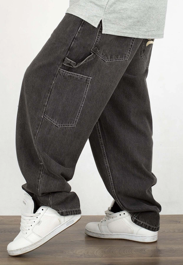 Spodnie Mass Jeans Extra Baggy Fit Prospect black washed