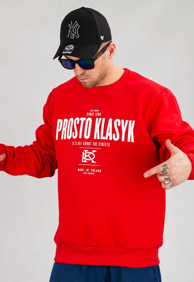 Bluza Prosto Knockout czerwona