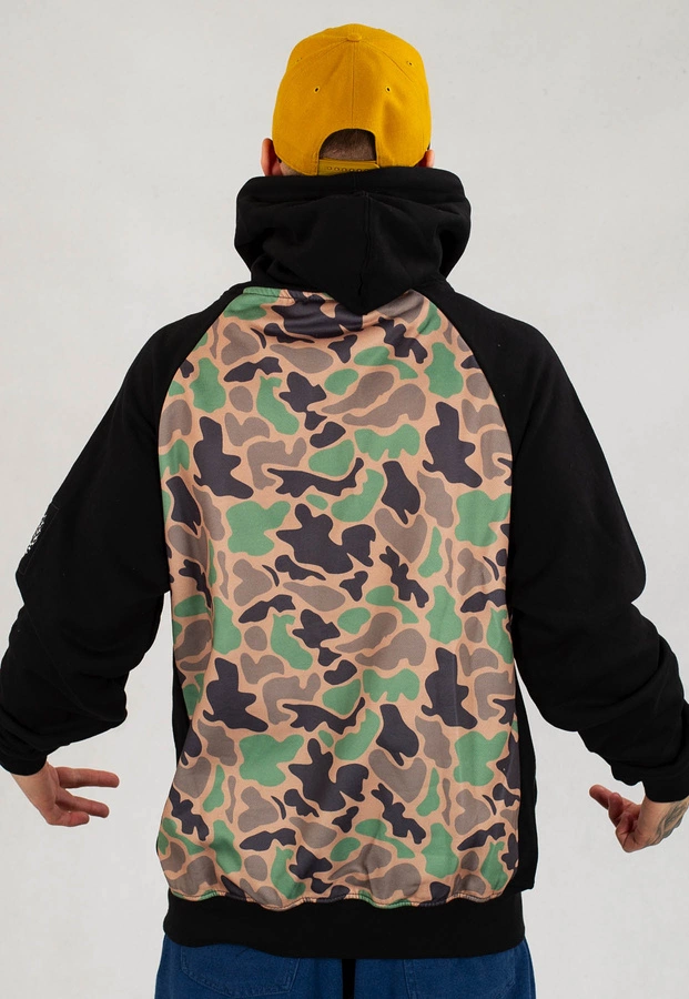 Bluza Mass Berg czarna camo