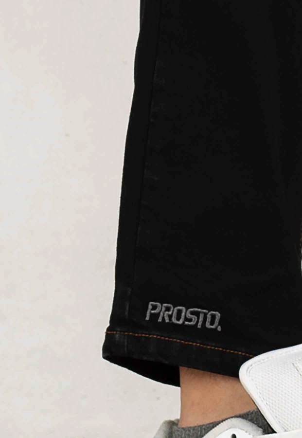 Spodnie Prosto Tapered Gotik black jeans