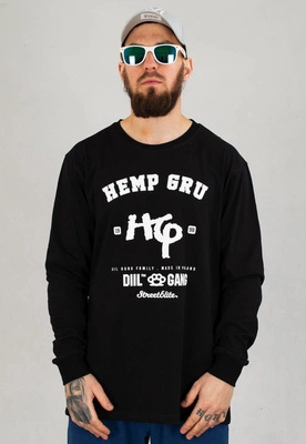 Longsleeve Diil Hemp G czarny