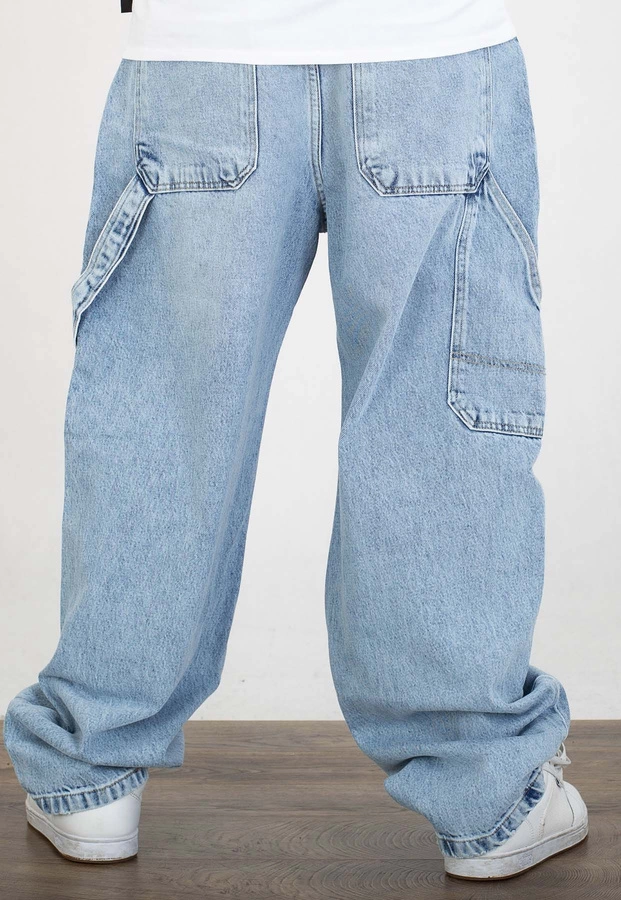 Spodnie I8 Denim BAG92 Baggy blue sky