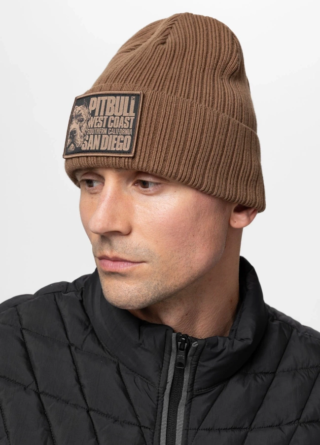 Czapka Zimowa Pit Bull Silvas Blood Dog coyote brown