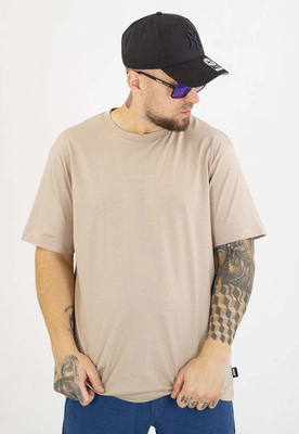 T-shirt Prosto Box Logo beżowy