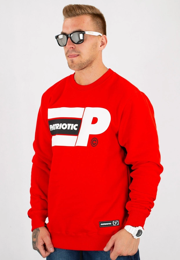 Bluza Patriotic P Big Flag czerwono czarna