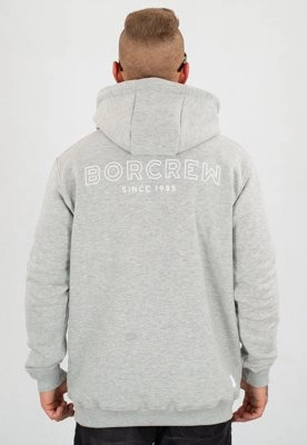 Bluza B.O.R. Biuro Ochrony Rapu Classic BORCrew Outline jasno szara