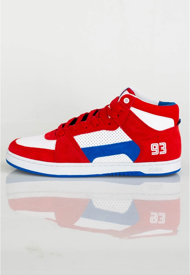 Buty Etnies MC Rap Hi Red White Blue