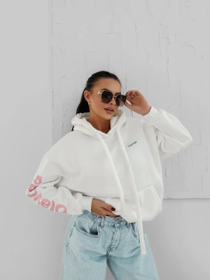 Bluza Olavoga Z Kapturem Pure Comfort ecru