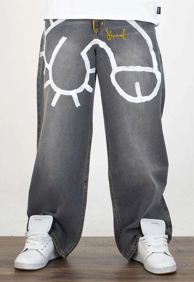 Spodnie Stoprocent Baggy Dick jeans grey
