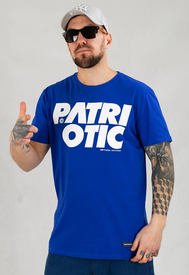 T-shirt Patriotic CLS granatowy