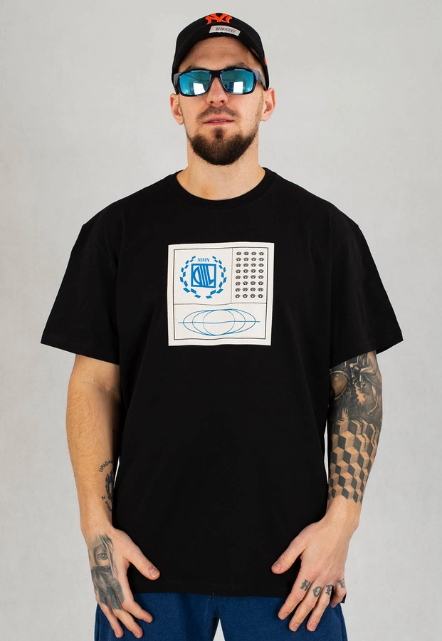 T-shirt Diil Earth czarny