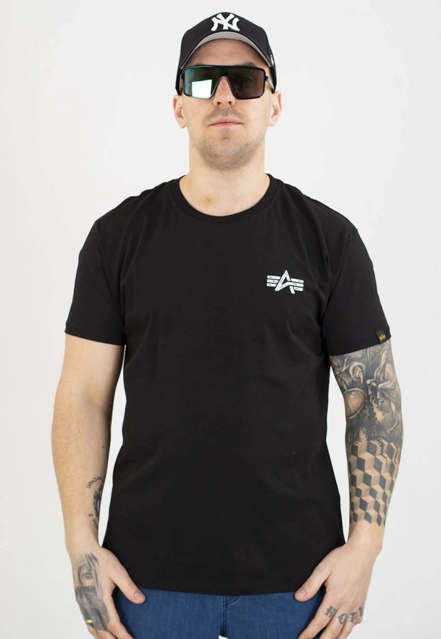 T-shirt Alpha Industries Signature Back Print 148516 czarny