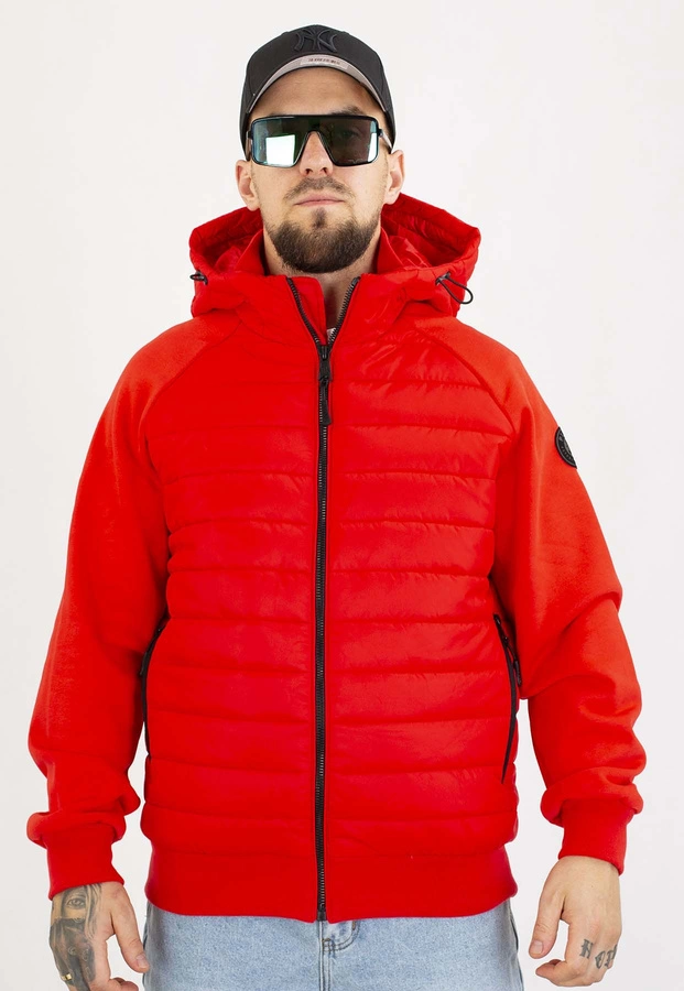 Kurtka Pit Bull Hybrydowa Przejściowa Palomar fluo red