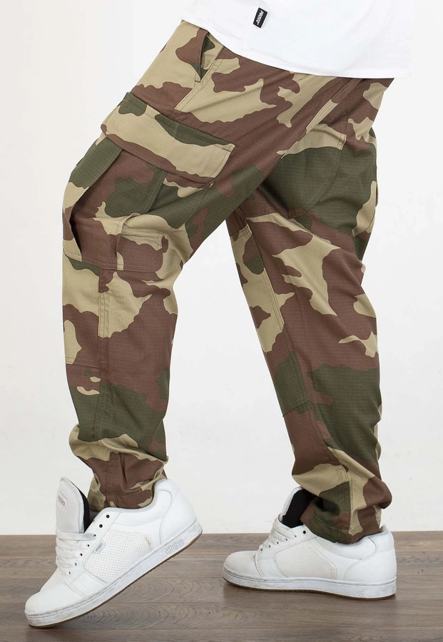 Spodnie Jigga Wear Military Brown Green Camo 