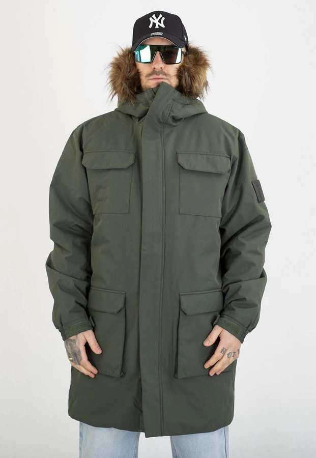 Kurtka Prosto Zimowa Parka Expedition dark olive green