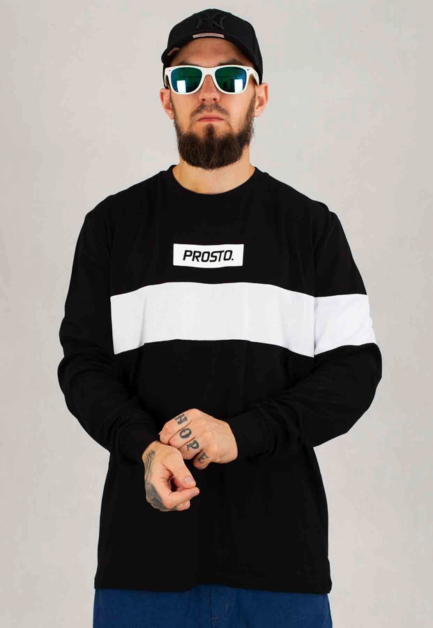 Longsleeve Prosto Bogo czarny