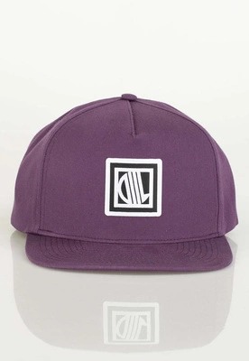 Czapka Snapback Diil Kwadrat fioletowa