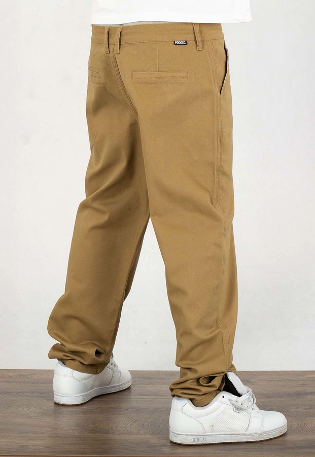 Spodnie Prosto Chino Jogger Mantou beige