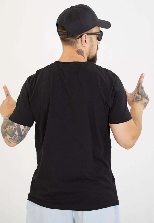 T-shirt Alpha Industries Basic 100501 czarno biały