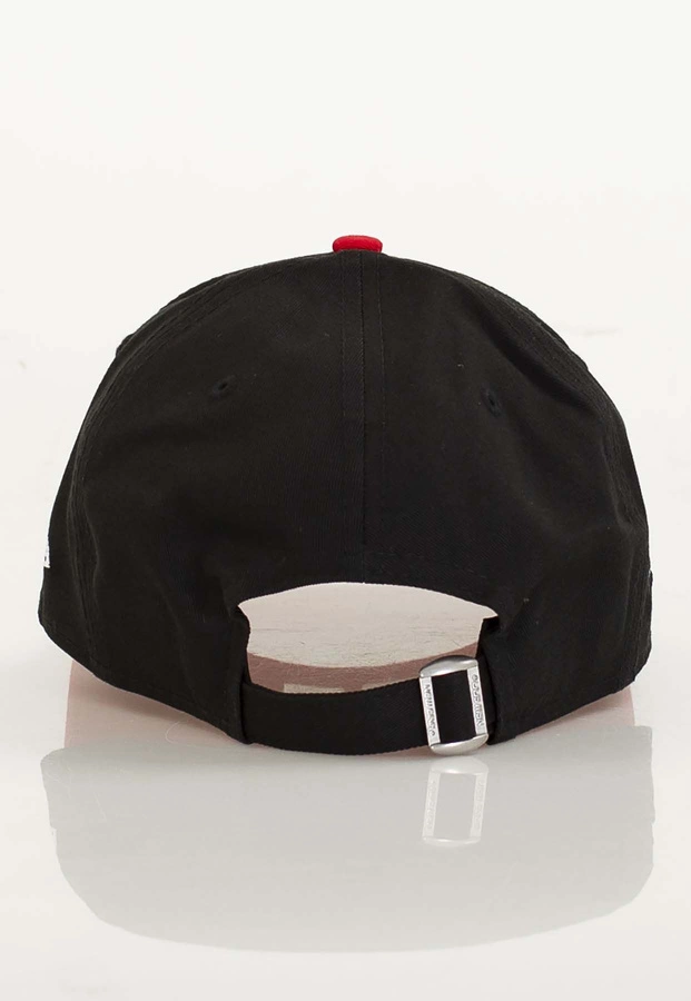 Czapka Trucker New Era Side Patch 9Forty Bulls 60667446 czarno czerwona
