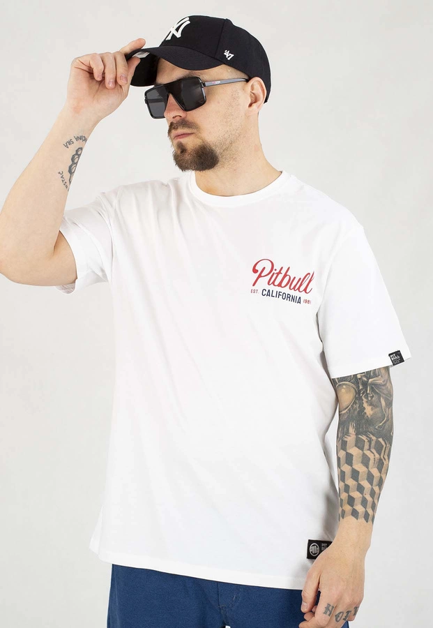 T-shirt Pit Bull San Diego Born 170 white