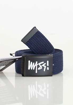 Pasek Mass Signature granatowy