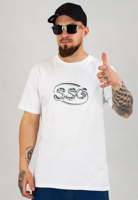 T-Shirt SSG Acid biały