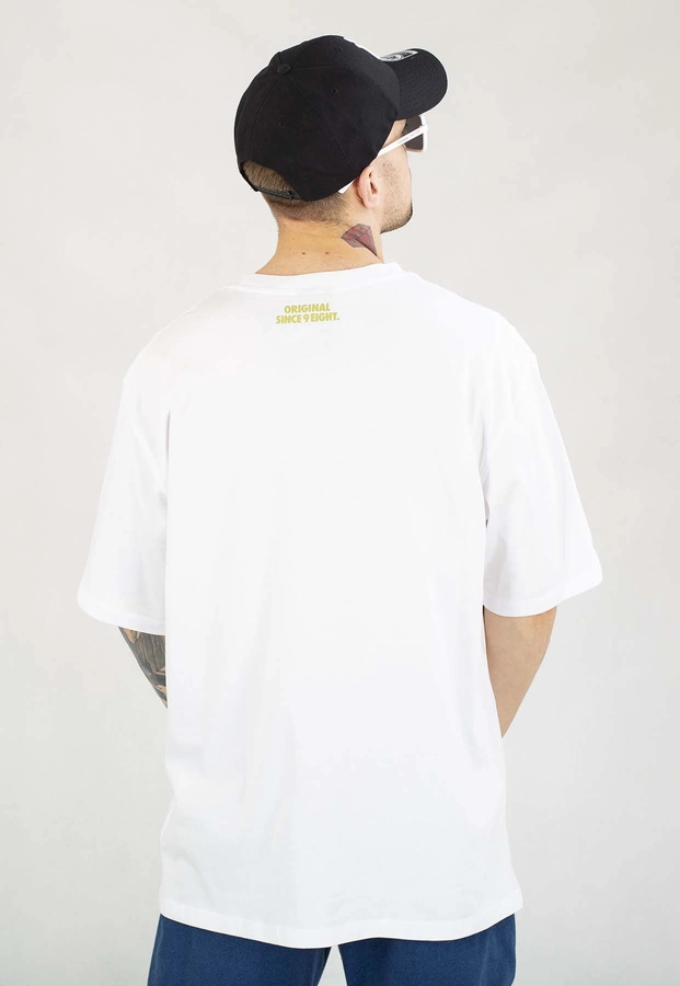 T-shirt Mass Rollin biały