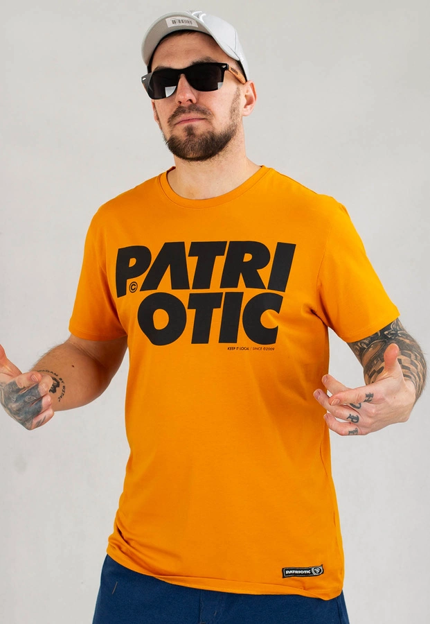 T-shirt Patriotic CLS musztardowy