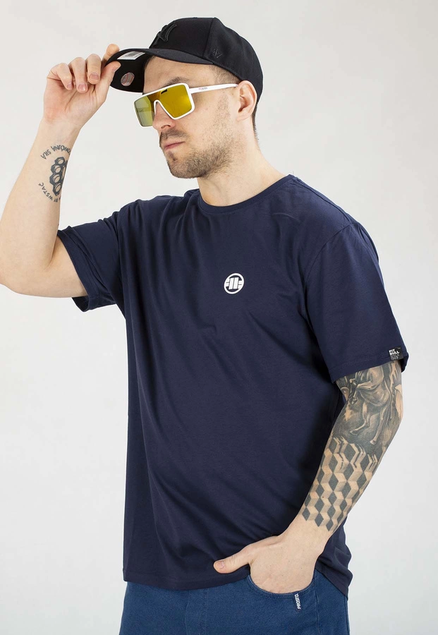 T-shirt Pit Bull Small Logo 170 navy