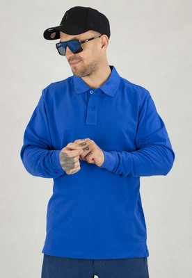 Longsleeve Polo Niemaloga 210 niebieski