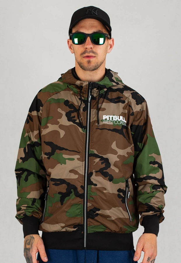 Kurtka Pit Bull Athletic woodland camo