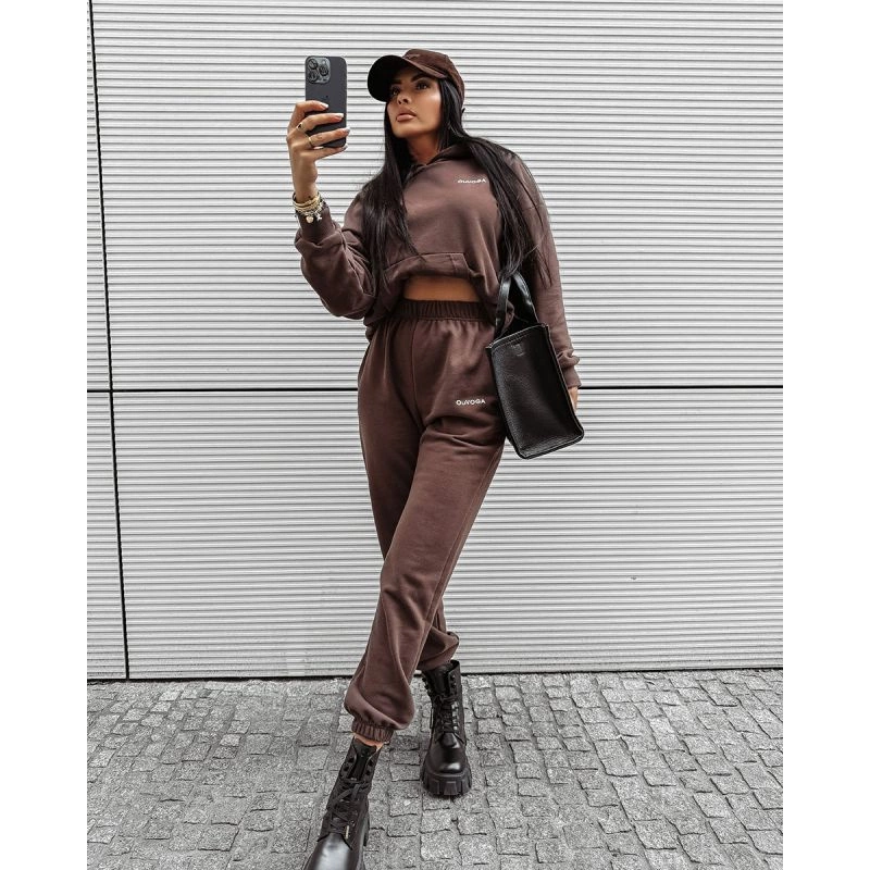 Komplet Olavoga Dewfall brązowy