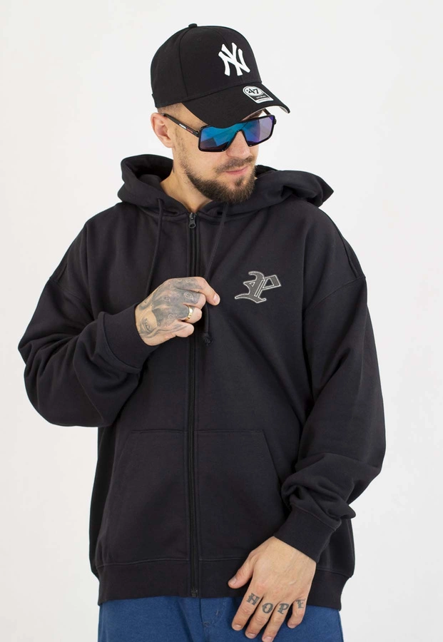 Bluza Prosto Z kapturem ZIP Ghotic P czarna