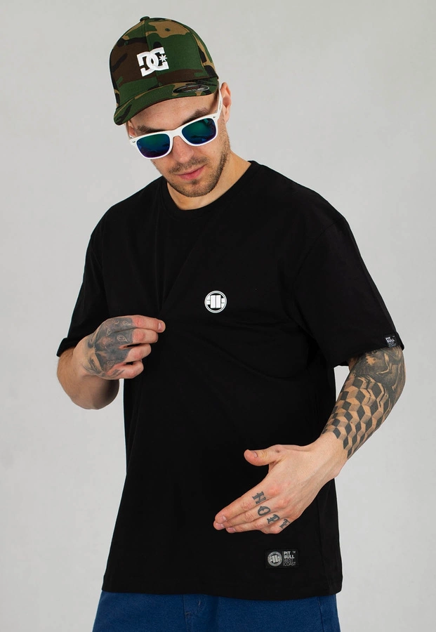 T-shirt Pit Bull Small Logo 21 czarny