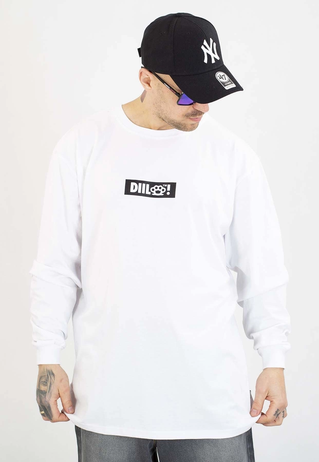 Longsleeve Diil Kastet biały