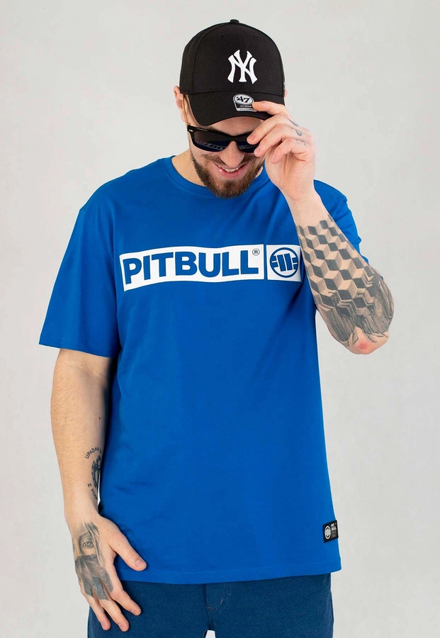 T-shirt Pit Bull Hilltop 170 niebieski