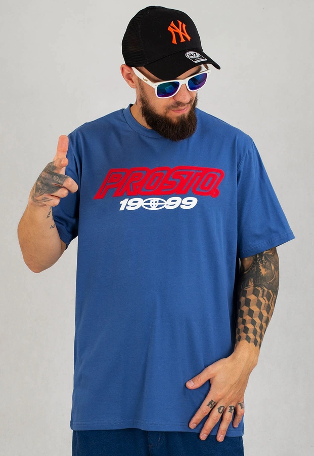 T-shirt Prosto Drifto niebieski