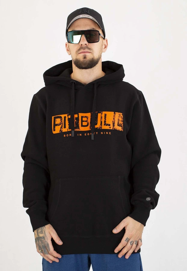 Bluza Pit Bull Z Kapturem Blacky czarna